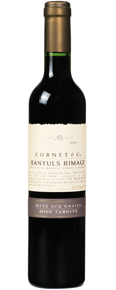 Cornet Banyuls Rimage Mise Tardive 0,5