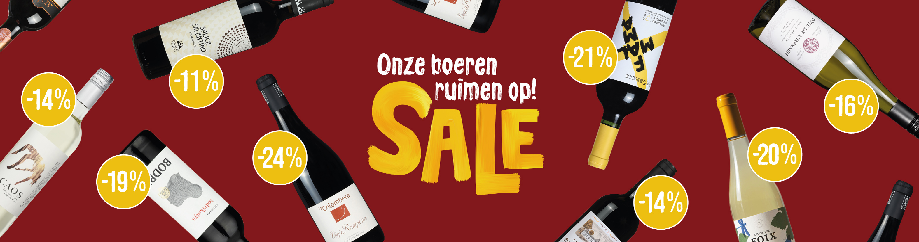 Onze wijnboeren ruimen op