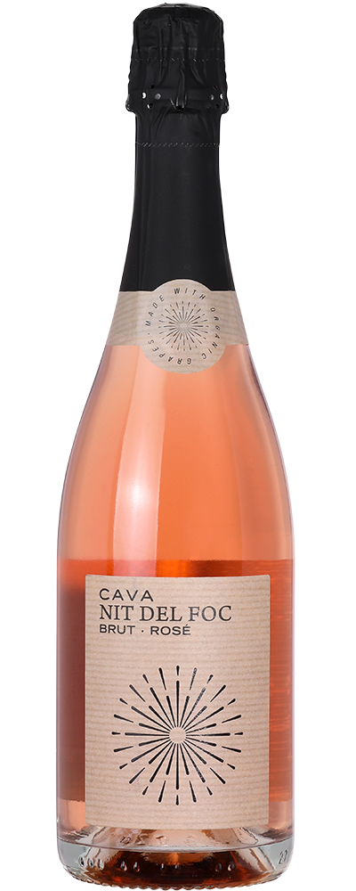 Cava Nit Del Foc Organic Brut Rosé
