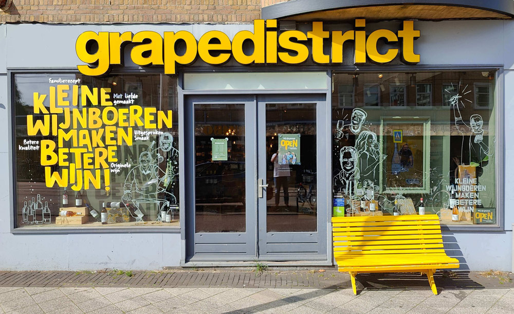 Grapedistrict Oost wijnwinkel Amsterdam