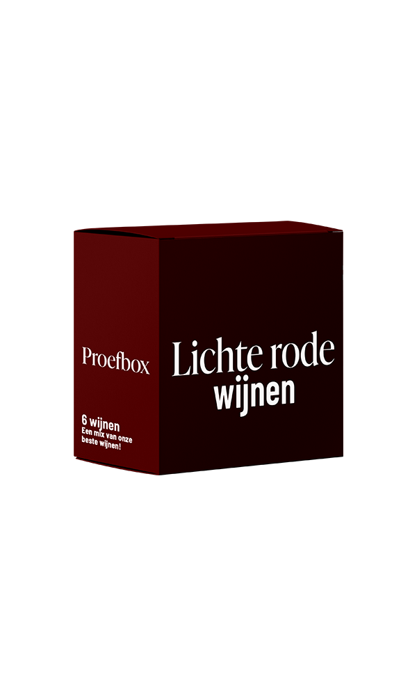 Proefbox Lichte Rode Wijnen