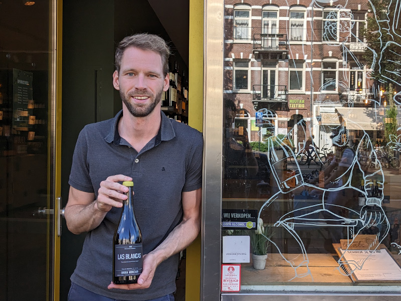 Grapedistrict Oud West wijnwinkel Amsterdam team