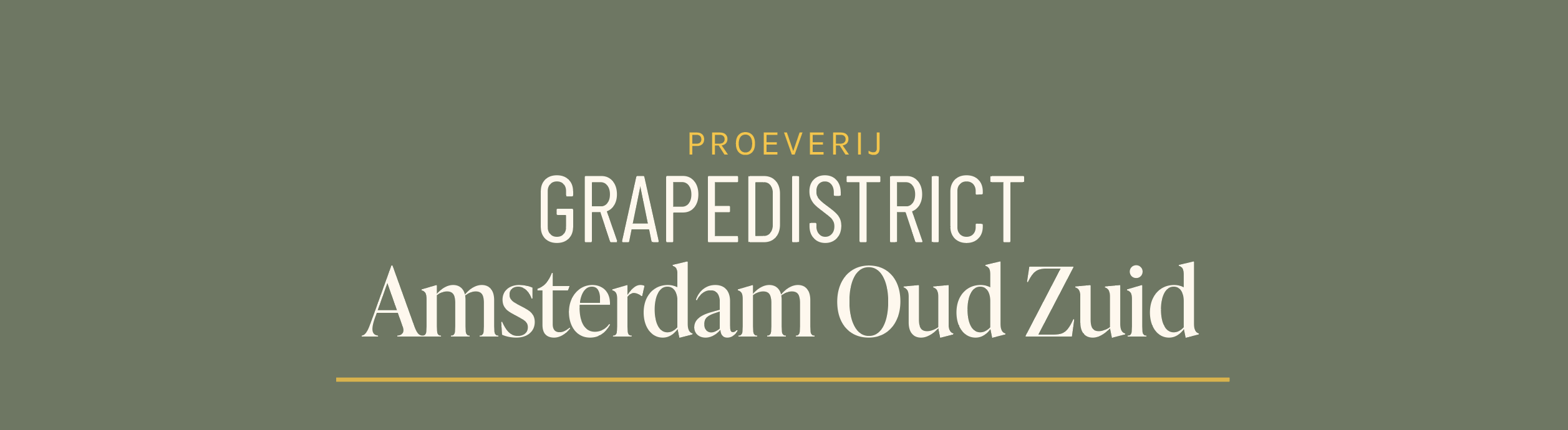 Proeverij Amsterdam Oud Zuid